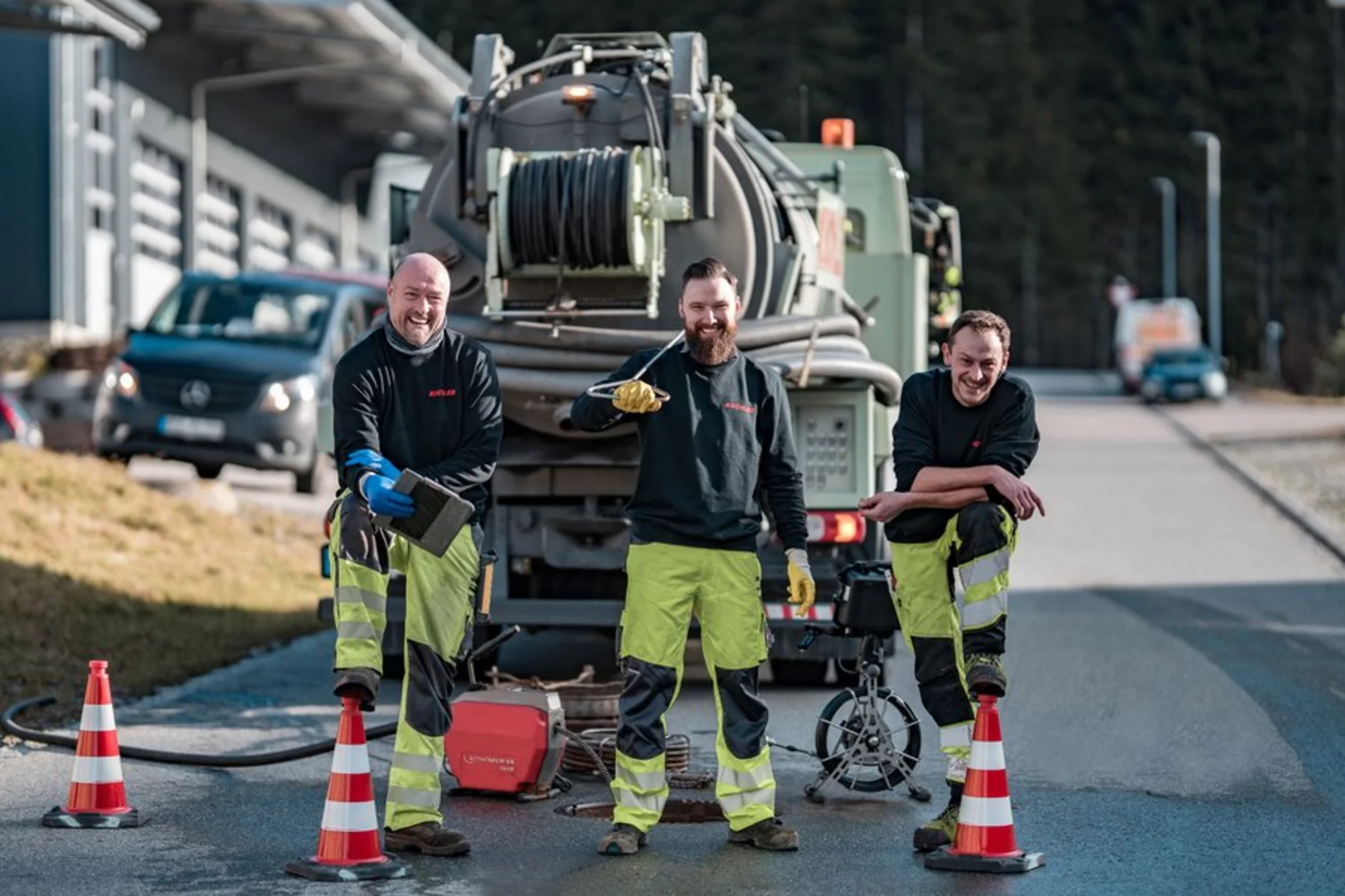 Rohrreinigung in Tiefenbach bei verstopften Abflüssen
